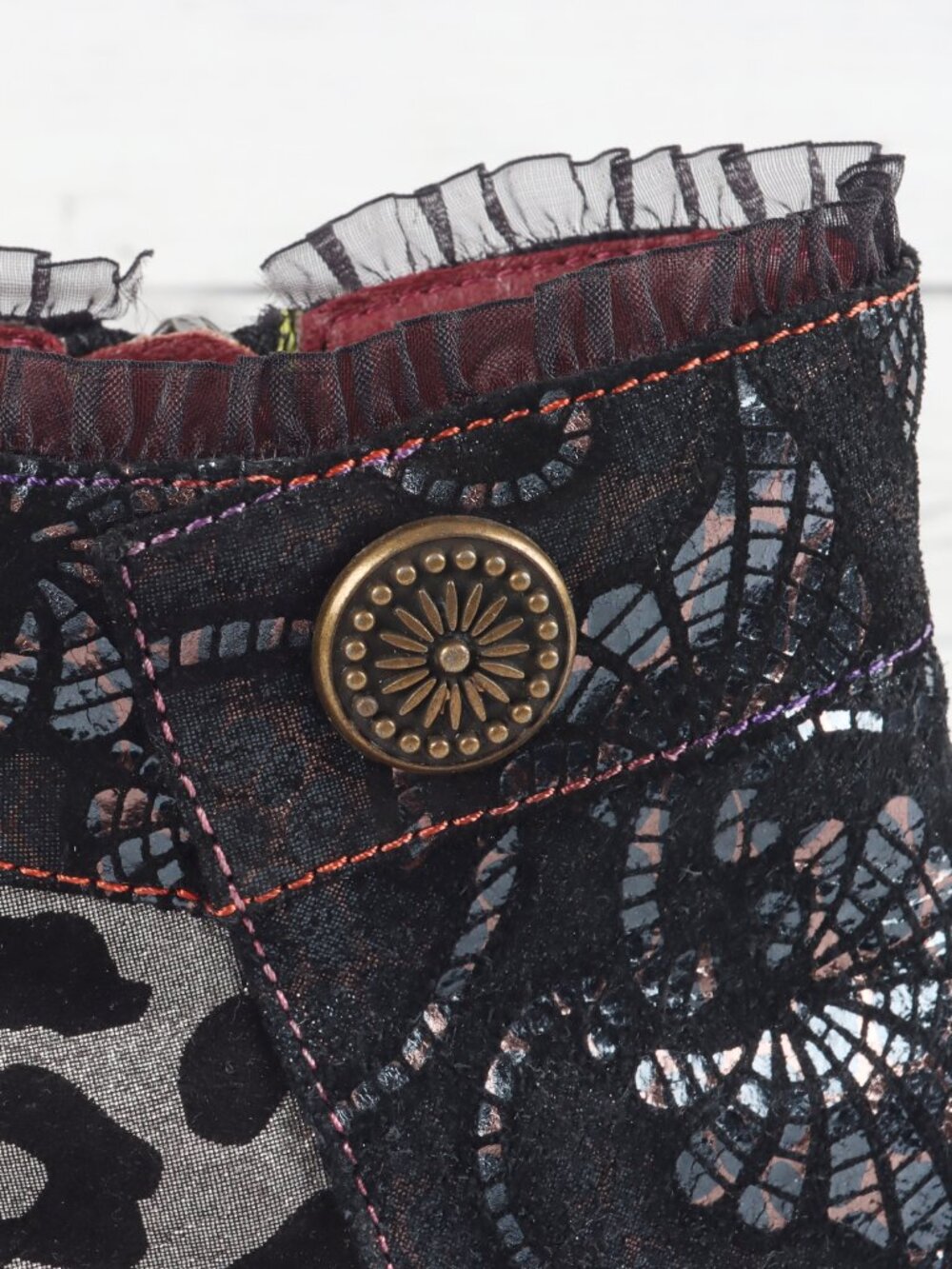 L'Artiste  Dessa Bootie EU 37 / USA 6.5-7 - Black Multi - Picture 11 of 15